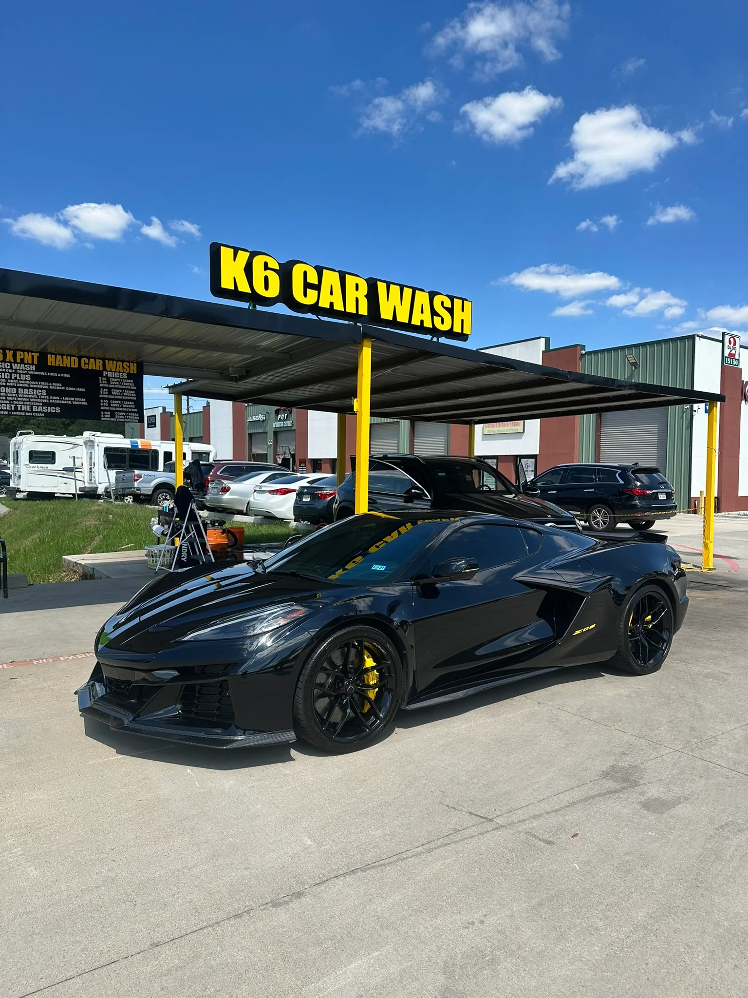 Corvette C8 Z06 — Ceramic Coating, Houston TX
