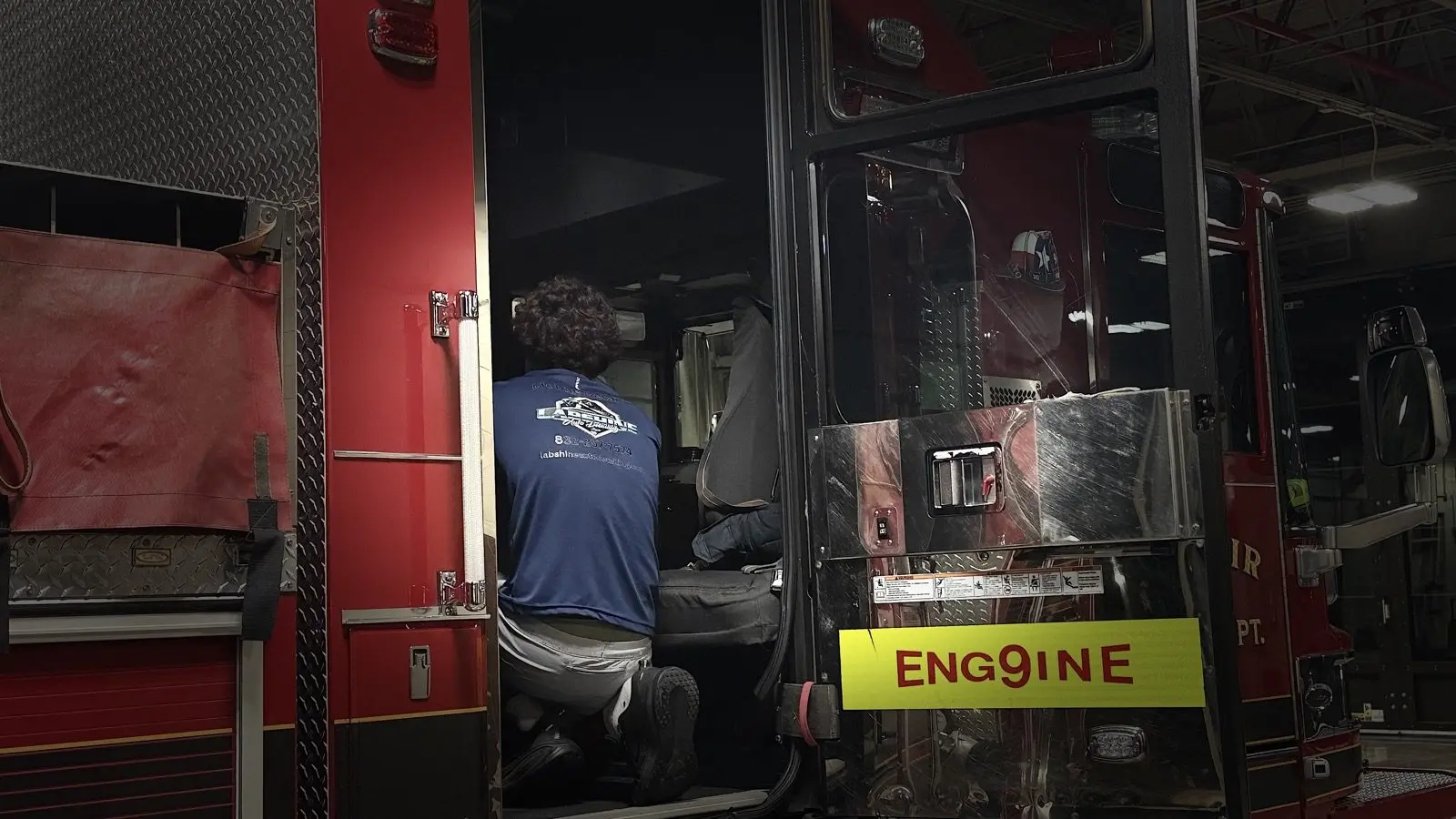 Fire Engine Wash — Fleet Work, Houston TX