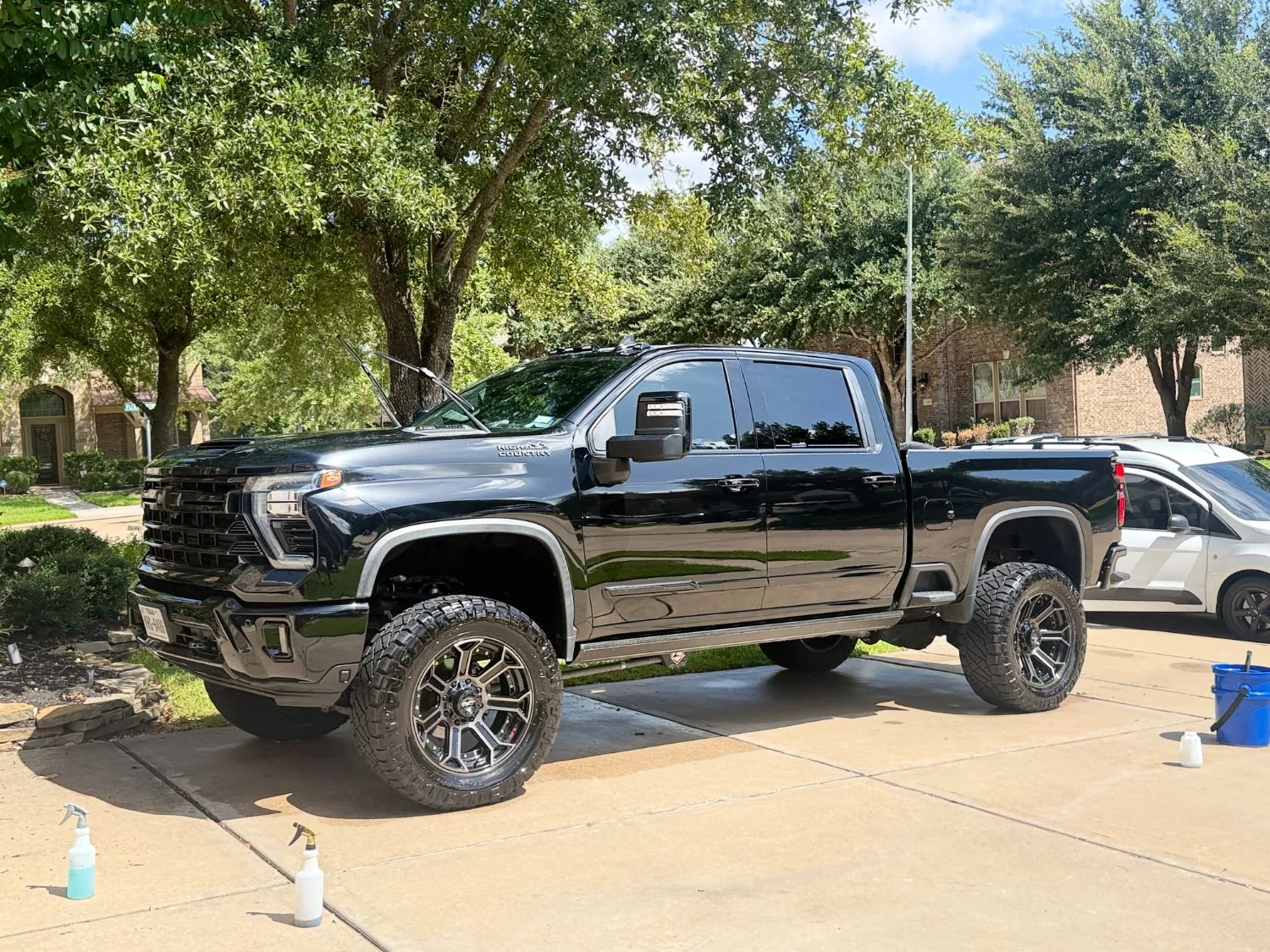 Lifted Silverado 2500 High Country — Truck Detail, Houston TX