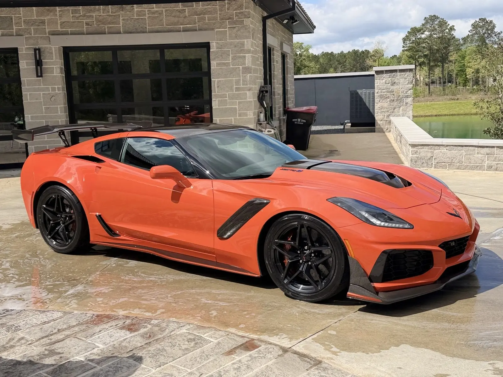 Corvette ZR1 Convertible — Ceramic Coating, Sugar Land TX